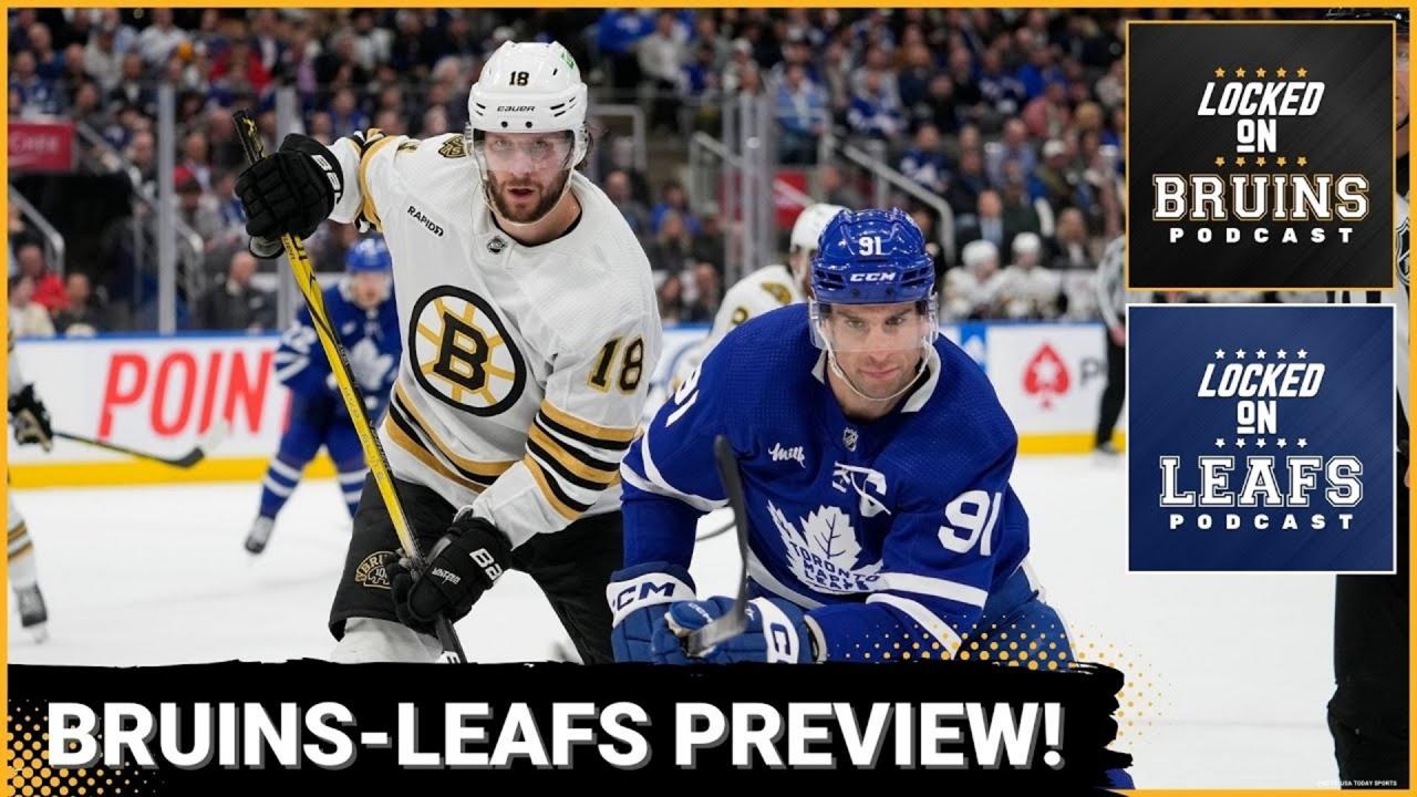 Bruins vs maple leafs